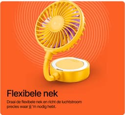 Fresh 'n rebel Magnetic Fan - Tropical Yellow — thumbnail 3