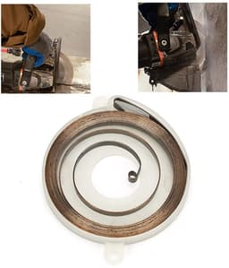 Dailygoods- Terugloopstarter Hoogwaardig Materiaal - Starterveer - Geschikt voor TS410/TS420 - Duurzaam - Betrouwbaar - Lichtgewicht 42 g - Startveer — thumbnail 2