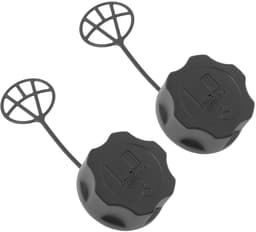 Dailygoods- Benzinetankdop 2 Stuks - Compatibel met Fuxtec/Güde/Rotfuchs - Kunststof - 47x19,5 mm - Schroefdraad 33,5 mm - Slijtvast - Brandstoftankdop — thumbnail 1
