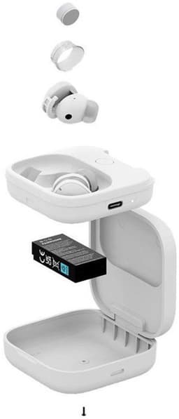 Fairphone Fairbuds True Wireless Earbuds - Wit — thumbnail 4