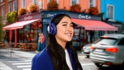 JBL Tune 780NC – Draadloze Koptelefoon met Noise Cancelling – Bluetooth – Over Ear – 80 uur - Paars/Lavender — thumbnail 5