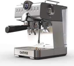 Compacte Pistonmachine met Melkopschuimer - Espressomachine - 20 Bar - 1.5 Liter - Snelverwarmend - 1200W — thumbnail 1