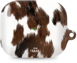 xoxo Wildhearts hoesje geschikt voor AirPods Pro 3 - Midnight Rodeo - Ook als telefoonhoesje verkrijgbaar - schokbestendige case - koptelefoonhoes - Hoesje met dierenprint - Stier - Bruin / Beige — thumbnail 1