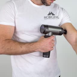 Massagepistool - Spierverlichter - Herstel Bevorderen - 30 Intensiteitsniveaus - 6 Opzetstukken - Zwart — thumbnail 5