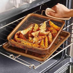 Hetelucht Oven Mand voor Gezond Frituren zonder Olie — thumbnail 3