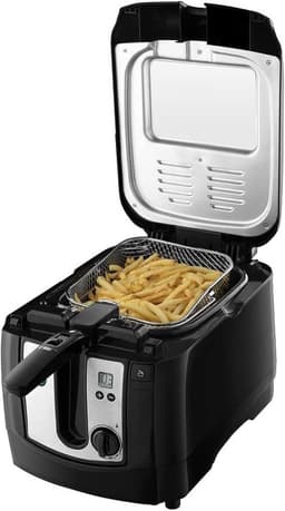 Friteuse met grote capaciteit 3 Liter 2300 Watt Zwart — thumbnail 3