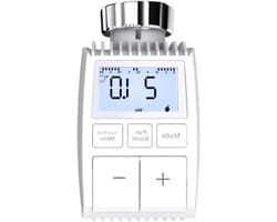 Slimme Thermostaat - Radiatorregelaar - Temperatuur Regelen - Intern Sensorontwerp - 5-30 Graden - Wit