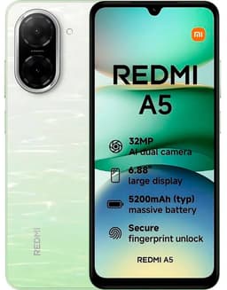 Xiaomi Redmi A5 4G 4GB/128GB Groen (Lake Green) Dual SIM — thumbnail 1