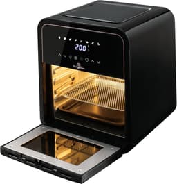 Heteluchtfriteuse - Airfryer Frituurpan - Gezond Frituren - Grote Inhoud - 12 Liter - Zwart Roze — thumbnail 3