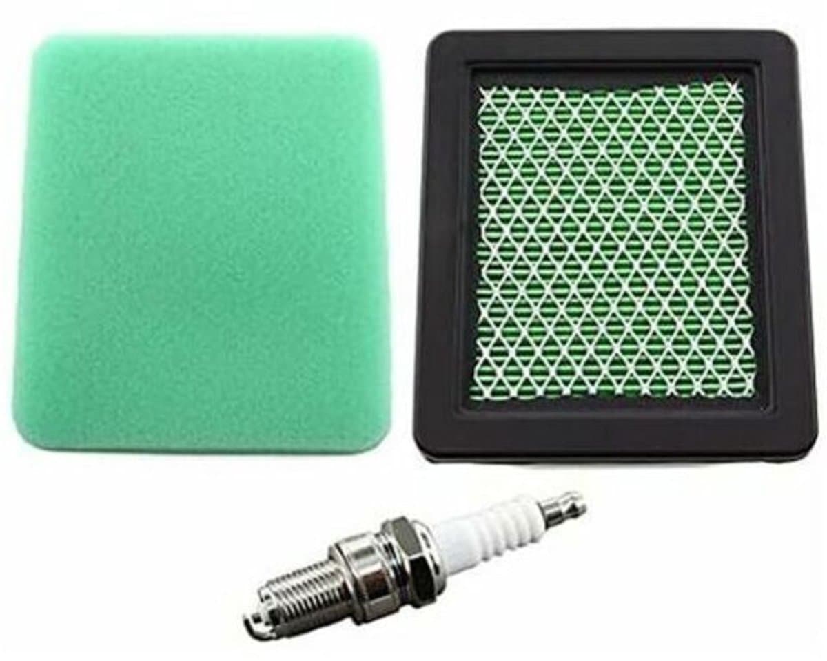 Luchtfilter geschikt voor geschikt voorfilter en bougie geschikt voor Honda grasmaaiers HRG415, HRG465, HRX426, HRX476, HRX537, HRB425 en IZY, onderdeelnummer 17211-ZL8-023. — afbeelding 1