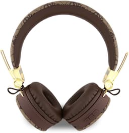 Guess PU Leather 4G Metal Logo Headphone - Geschikt voor Bluetooth Smartphones - Bruin — thumbnail 4