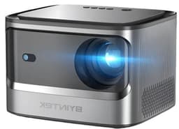 Byintek - X25 - Beamer - Projector Beamer - Mini Meamer - 1920x1080dpi - Automatische focus - met WiFi - 900 ANSI lumens - 101W - Zwart — thumbnail 1