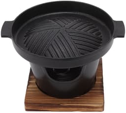 Dailygoods- Tafelgrill Rookvrij - Mini Grill - Draagbaar - Aluminiumlegering - Antiaanbaklaag - Eenvoudig te monteren - Mini Barbecue — thumbnail 5