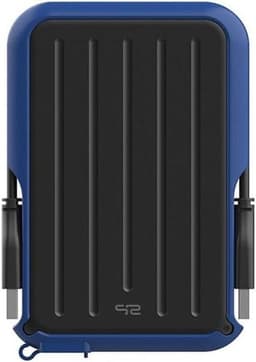 Externe Harde Schijf - Opslagstation - Bestanden Opslaan - IPX4 Waterbestendig - 4TB - Blauw — thumbnail 1