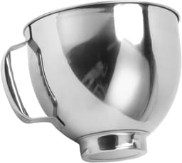 Mengkom Roestvrijstaal - Mixer Kom - Bakken Thuis - Met Handgrepen - 4.5Q en 5QT - Zilver — thumbnail 5