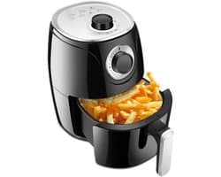 Airfryer XL - Heteluchtfriteuse Oven - Gezond Koken - 8 Kookprogramma's - 5.2 Liter - Zwart