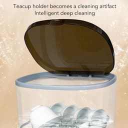 Mini Vaatwasser - Automatische Bekerreiniger - Snel Glazen Wassen - 360 Graden Reiniging - 4 Liter Capaciteit - Wit — thumbnail 3