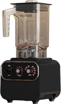 Keuken Blender - Krachtige Mixer - Smoothies Maken - 10 Snelheden Instelbaar - 2 Liter Kan - Rood — thumbnail 1