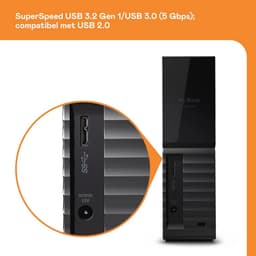 3TB USB 3.0 Desktop Hardeschijf met Back-up Software — thumbnail 2