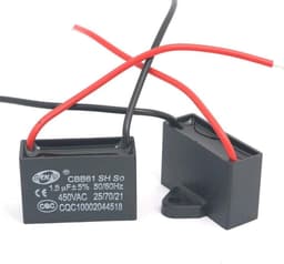 CBB61 Condensator 1.5uF 450V AC voor Airconditioner en Ventilator — thumbnail 2