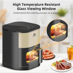 Grote heteluchtfriteuse 5,5 liter met led-touchscreen, 2000 W — thumbnail 2