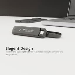 Draagbare Externe SSD 2TB USB 3.2 Gen2 Type C - Ultralicht en Aluminium — thumbnail 2