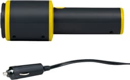 Dunlop Auto Stofzuiger 12V - Handstofzuiger met Borstel en Spleetmondstuk - Auto Stofzuiger met Sigarettenaansteker Aansluiting - Kruimeldief met 3000Pa Zuigkracht - Zwart/Geel — thumbnail 3