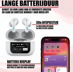 LifePods Deluxe 1.0 - LifeGadgets OpenEar Sport Pro Earbuds - Draadloze Oortjes - Oordopjes met Oplaadcase - Wireless Earphones - In Ear Sport - Noise Cancelling - Draadloos - Bluetooth - Geschikt Voor o.a. IPhone en Samsung - Smartphone en Laptop — thumbnail 2