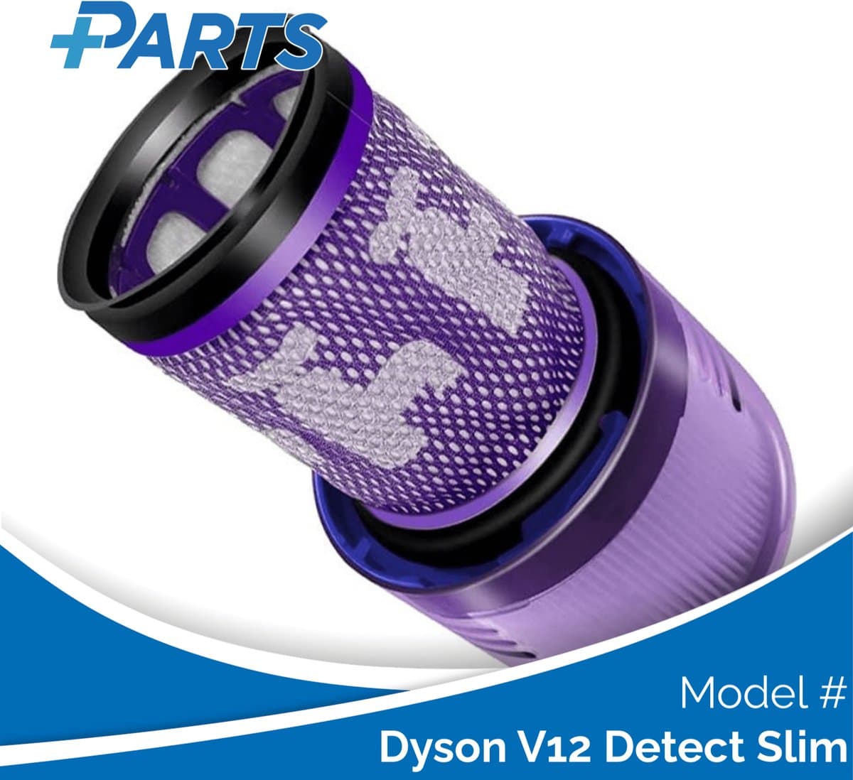 Dyson V12 Detect Slim Filter (Plus.Parts® alternatief voor 971517-01) — afbeelding 1