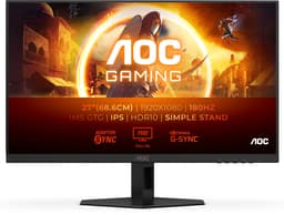AOC 27G4XE - Full HD Fast IPS Gaming Monitor - 180hz - Speakers - 27 inch — thumbnail 1