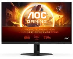 AOC 27G4XE - Full HD Fast IPS Gaming Monitor - 180hz - Speakers - 27 inch