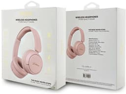 Guess Script Metal Logo Headphone - Geschikt voor Bluetooth Smartphones - Roze — thumbnail 5