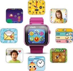 VTech smartwatch KidiZoom Max donker roze - educatief kinderspeelgoed. — thumbnail 2