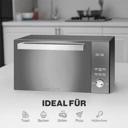 Magnetron met Grill en Grote Ovenruimte van 23 Liter — thumbnail 4