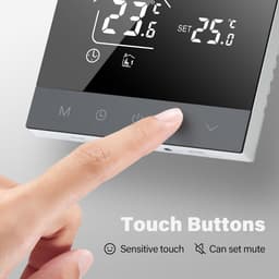 Slimme Programmeerbare WIFI Thermostaat voor Water Vloerverwarming met Touchscreen LCD — thumbnail 5