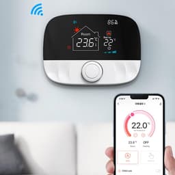 Slimme Wifi Thermostaat voor Gas/Boiler en Radiator met Afstandsbediening — thumbnail 3