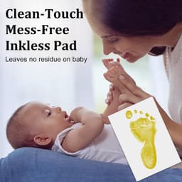Baby Hand- en Voetafdrukset en Huisdieren Pootafdrukken - Perfect Cadeau voor Pasgeborenen — thumbnail 3