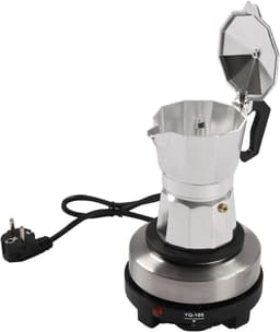 Elektrisch Espressomachine 500W voor Thuis en Kantoor - Rvs — thumbnail 1