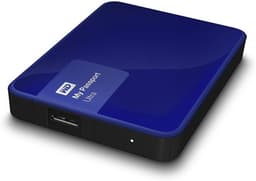 Externe Harde Schijf - Opslagmedium Data - Bestanden Opslaan - Extra Dun Ontwerp - 2 TB - Blauw — thumbnail 2
