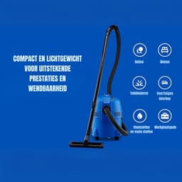 REN® Steelstofzuiger met snoer - Steelstofzuiger - Stofzuiger - Blauw - ‎47cm x 39cm x 36cm — thumbnail 4