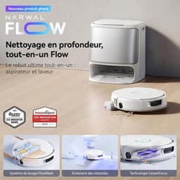NARWAL Flow robotstofzuiger - dweilmat - 22.000 Pa - App — thumbnail 2