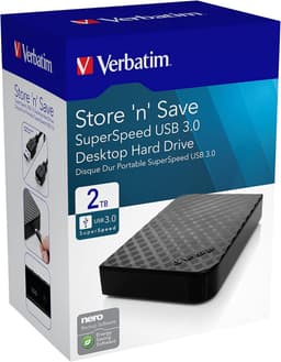 Externe Harde Schijf 2 TB - 3,5 inch, Desktop HDD, USB 3.0, Supersnelle Gegevensoverdracht — thumbnail 3