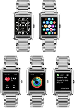 Ice Watch ICE smart TKS 2.0 - Silver 025381 Horloge - Staal - Zilverkleurig - Ø 37 mm — thumbnail 5