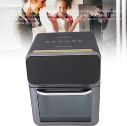 Multifunctionele Oven - Compacte Friteuse - Snelle Maaltijden - Veelzijdige Kookopties - Ruimtebesparend — thumbnail 3