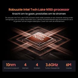 Blackview AceBook 6 Laptop 15,6 inch Full HD - 16 GB RAM - 256 GB + DCM8 15,3" Draagbare Monitor Combinatiepakket, FHD IPS Scherm, 100% sRGB, Dual-band WiFi, Plug & Play, Kantoor Efficiëntie Set (Grijs) — thumbnail 2