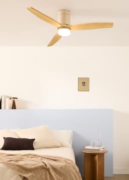 Grote Plafondventilator Ø 132 cm met Verlichting, Wifi en Afstandsbediening | Zomer-Winterstand — thumbnail 3