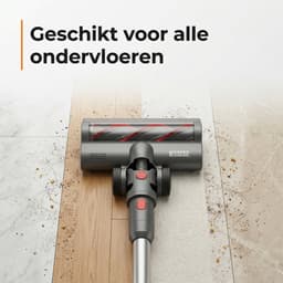 Zedar S600 Steelstofzuiger draadloos met 4 verschillende opzetstukken - Draadloze stofzuiger - zonder zak op accu- Vacuum cleaner - accu stofzuiger — thumbnail 4