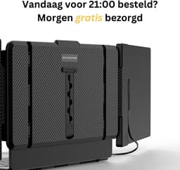 Portable Monitor 14 Inch Tri Screen - Gratis Reistas - Laptop scherm extender - Draagbare monitor - 14 inch monitor - Extra scherm laptop - Draagbare monitor voor laptop - tri screen monitor - portable beeldscherm - USB Monitor — thumbnail 2