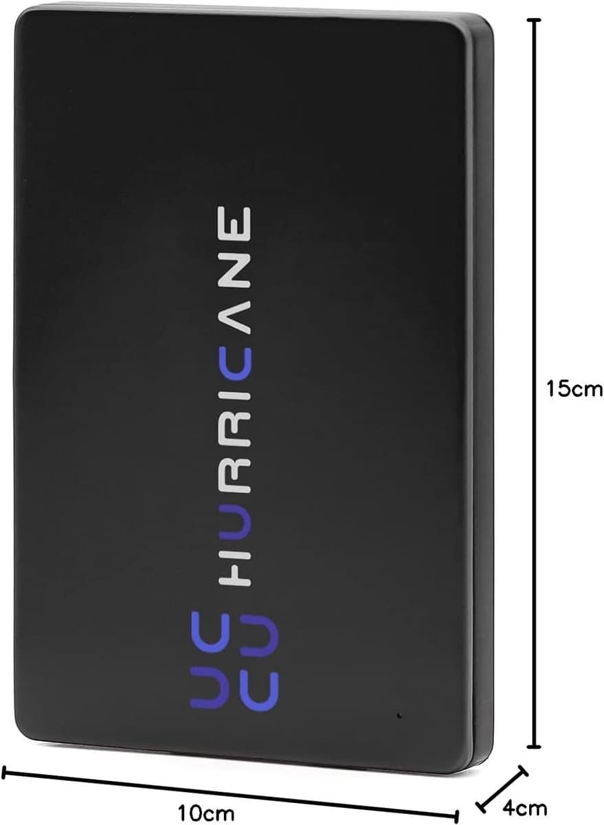 RFWR® 1TB Externe Harde Schijf 2,5" USB-C - Draagbare Opslag voor Foto's, TV, Laptop, PS4, PS5 en Xbox - Compatibel met Windows, Mac en Linux — afbeelding 1