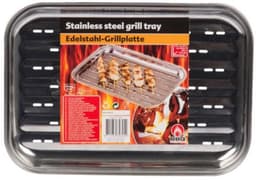 BBQ Grillplaat RVS 34,5 x 24 cm — thumbnail 1
